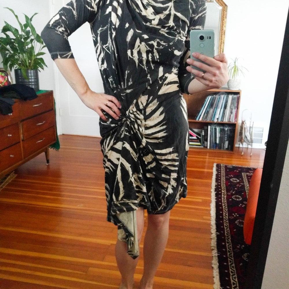 UK Religion Designer Abstract Dress